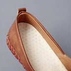 Stichdetail-Lederloafers R&B R&B