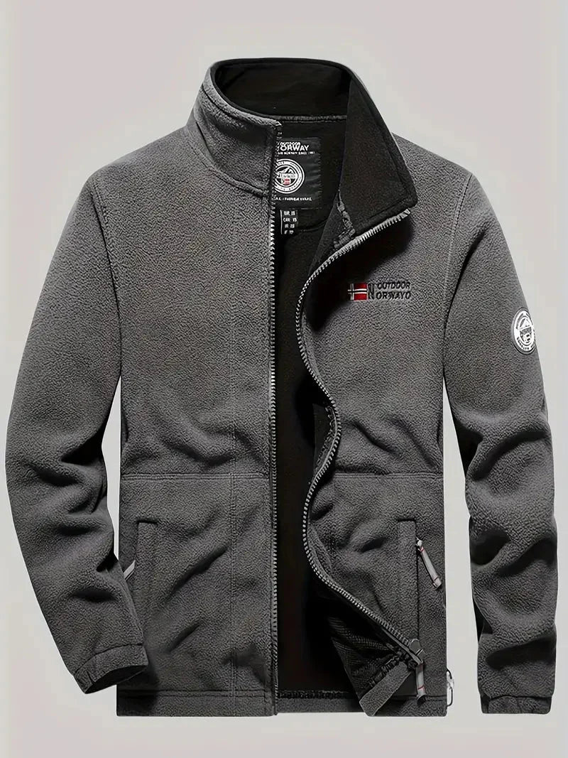 R&B | Fleecejacke Herren - Hochwertige Isolierung