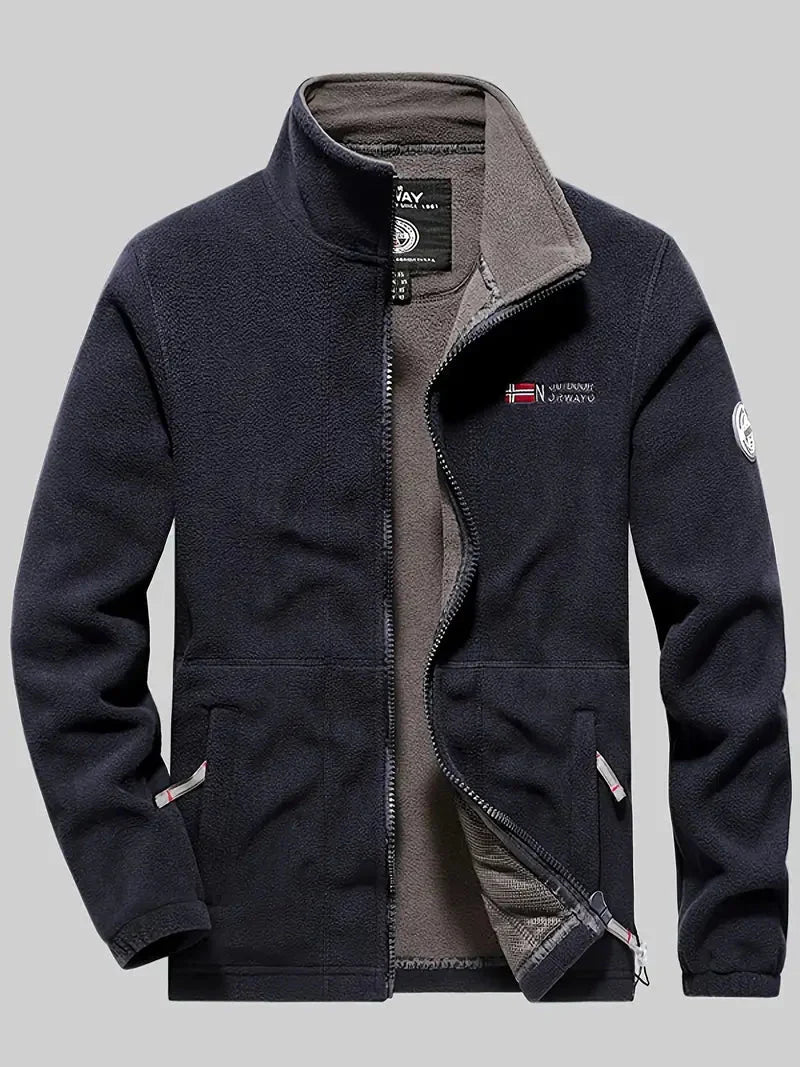 R&B | Fleecejacke Herren - Hochwertige Isolierung
