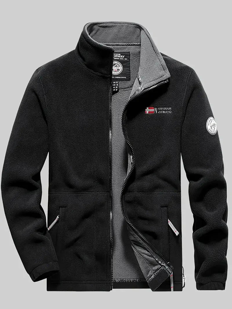 R&B | Fleecejacke Herren - Hochwertige Isolierung