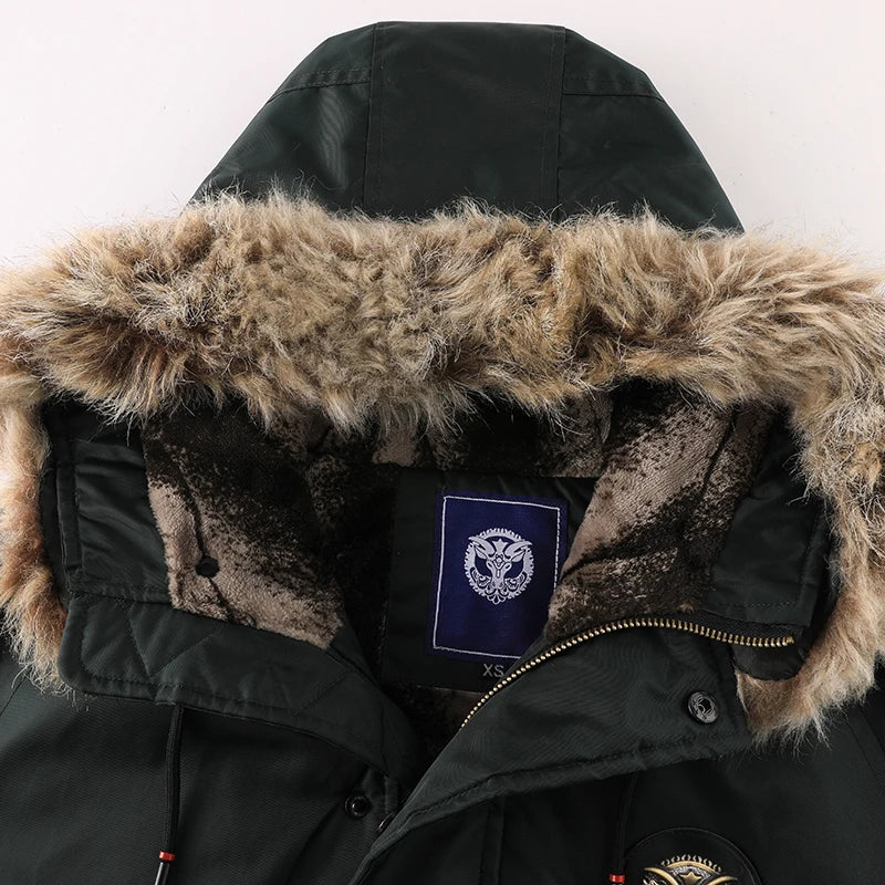 R&B | Gepolsterte Outdoorpro Herren Winterjacke