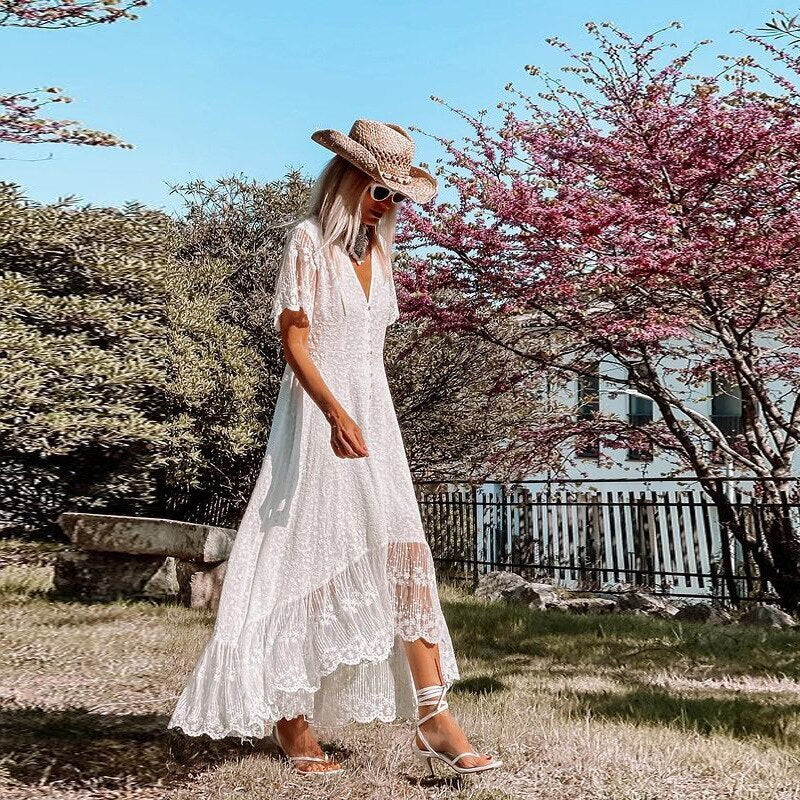R&B | Boho-Spitzenkleid für Damen