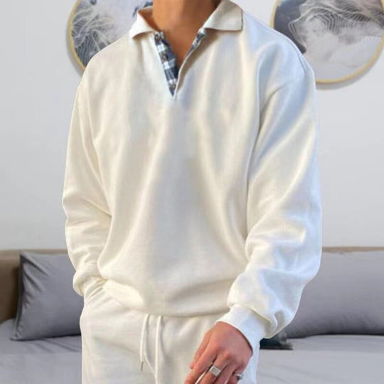 R&B | Leichter Herren-Sommersweater mit lockerer Passform
