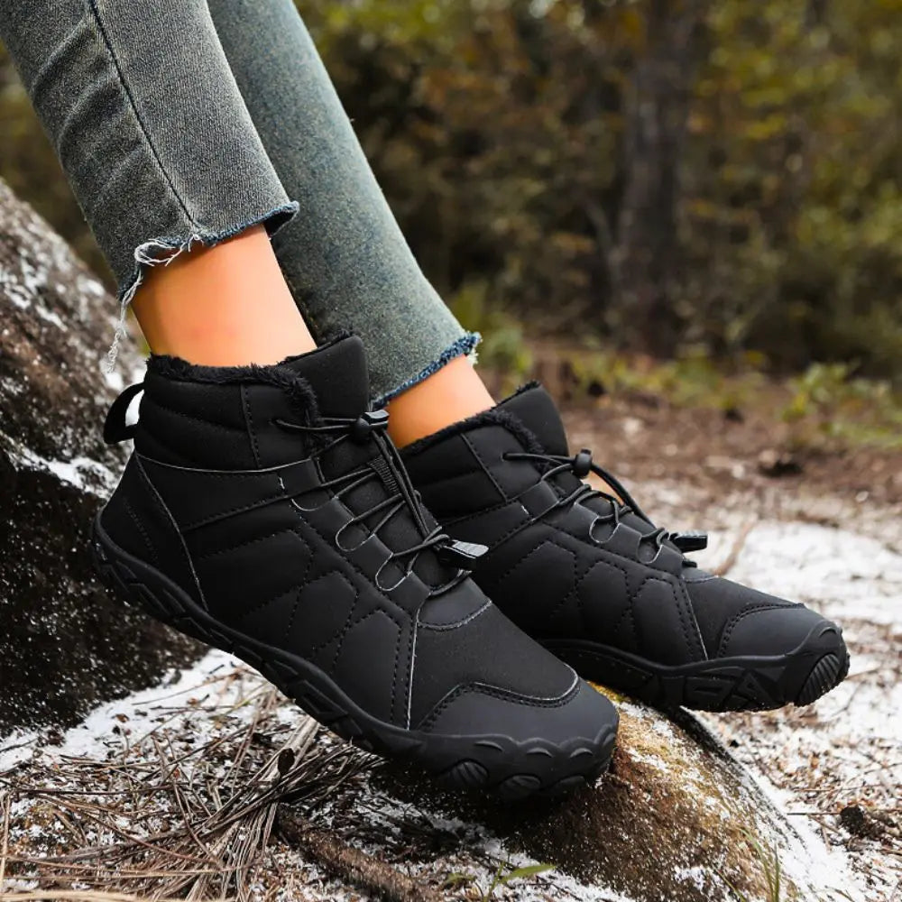 R&B | Warme rutschfeste Barfußstiefel für Frauen - Komfortable Passform