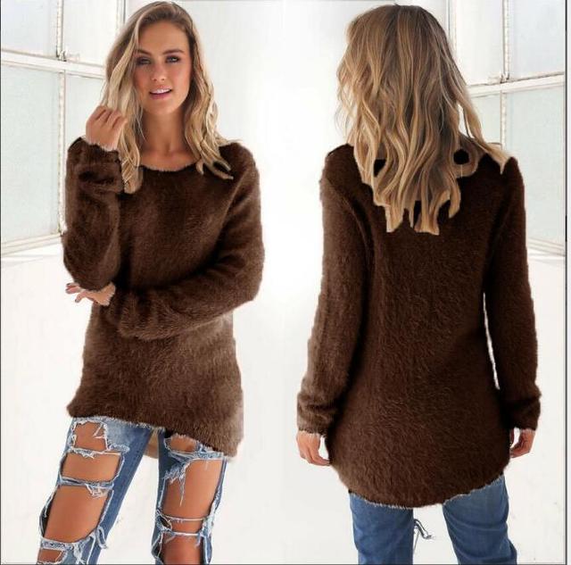 R&B | Lässiger O Ausschnitt Pullover