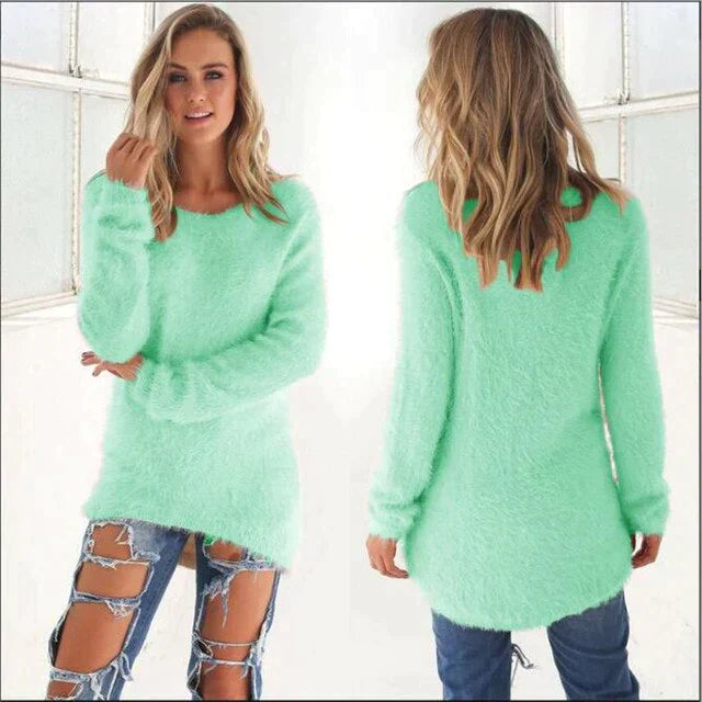 R&B | Lässiger O Ausschnitt Pullover