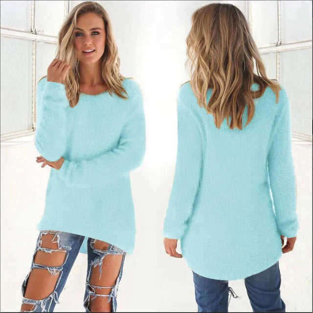 R&B | Lässiger O Ausschnitt Pullover