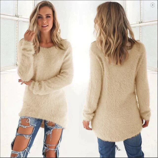 R&B | Lässiger O Ausschnitt Pullover