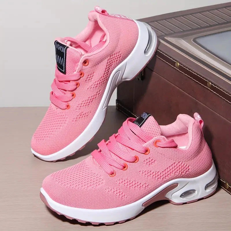 Trainer - Weicher Sohle - Luftpolster - Damen Sneaker - Wanderschuhe R&B