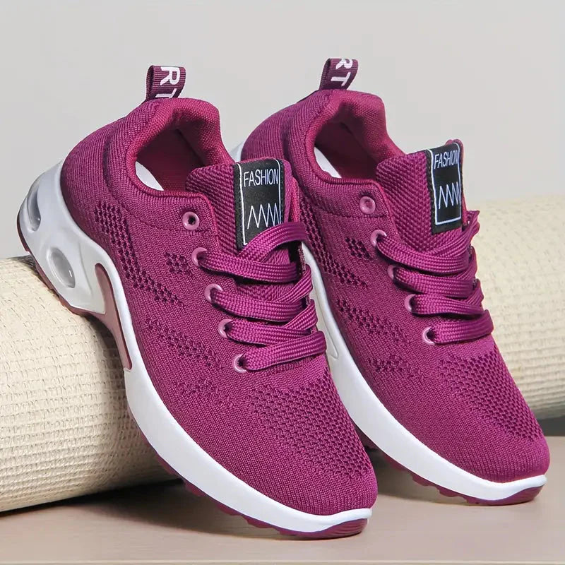 Trainer - Weicher Sohle - Luftpolster - Damen Sneaker - Wanderschuhe R&B