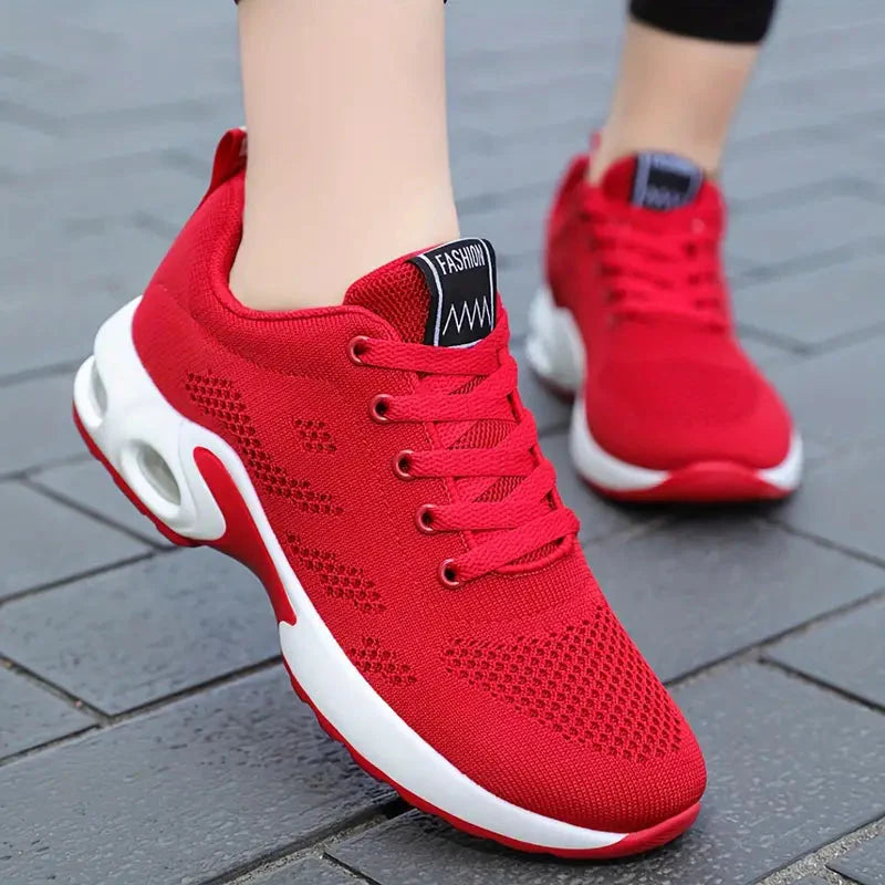 Trainer - Weicher Sohle - Luftpolster - Damen Sneaker - Wanderschuhe R&B