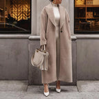 R&B | jacket - luxuriöser langer Wickelmantel für Damen