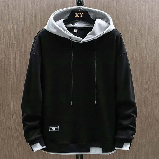R&B | Herren Hoodie aus weichem Baumwollstoff für Frühling und Herbst