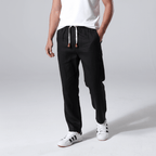 Unisex Minimalistische Leinenhose
