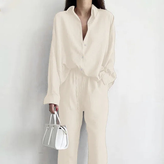R&B - Stylisches Top und Hosen Set für Frauen