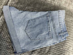 R&B | Beinabschluss Ripped Jeans Shorts