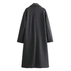 R&B | Lange Jacke für Damen Elegantes Design Warme Winterjacke