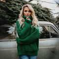 R&B | Übergroßer Rollkragenpullover Aus Chunky Strick