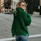R&B | Übergroßer Rollkragenpullover Aus Chunky Strick