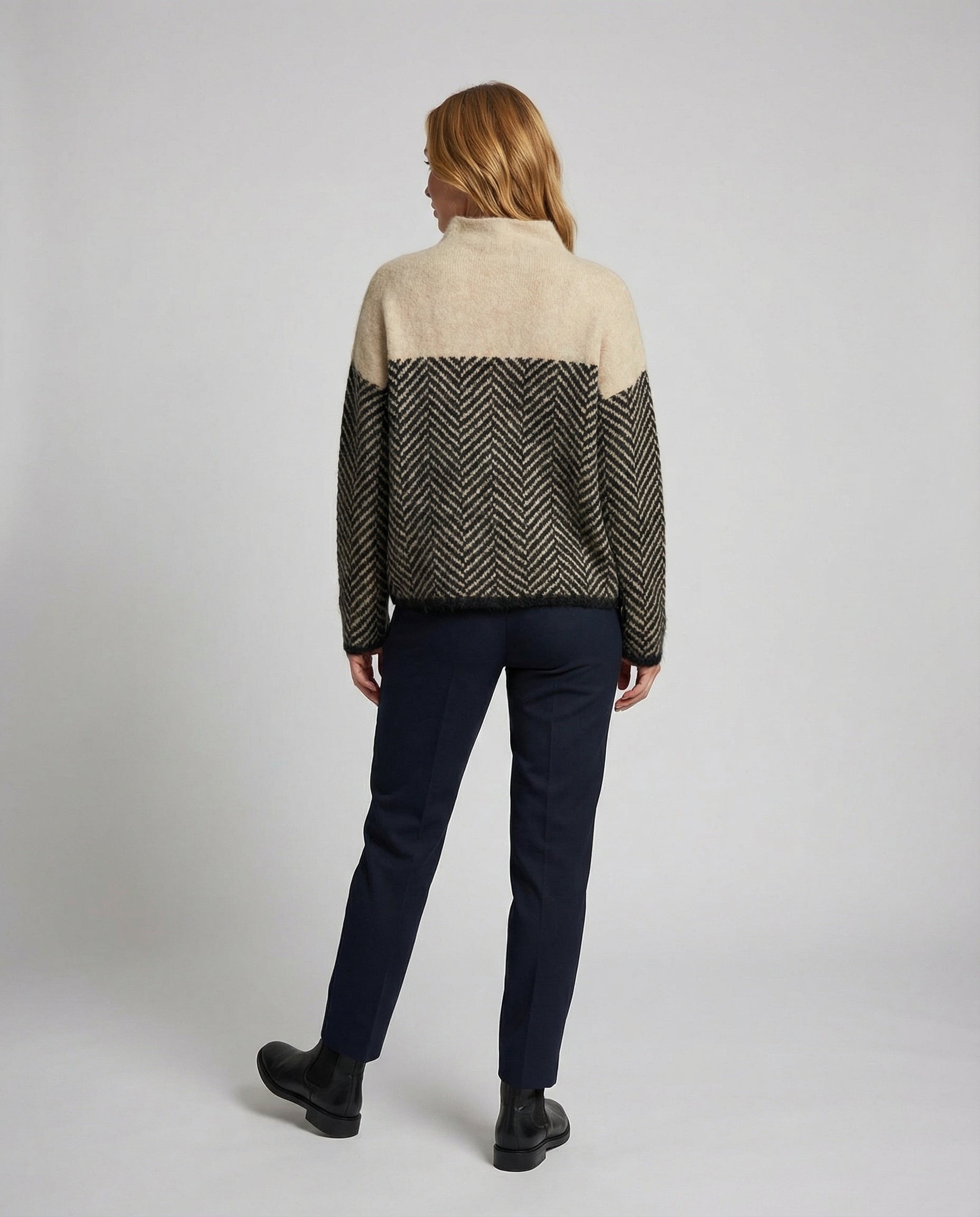 R&B | Pullover - weicher Elegante-Rollkragenpullover