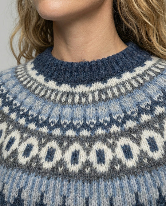 Nordischer Strickpullover Damen | R&B