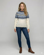 Nordischer Strickpullover Damen | R&B