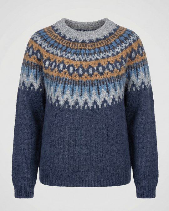 Nordischer Strickpullover Damen | R&B