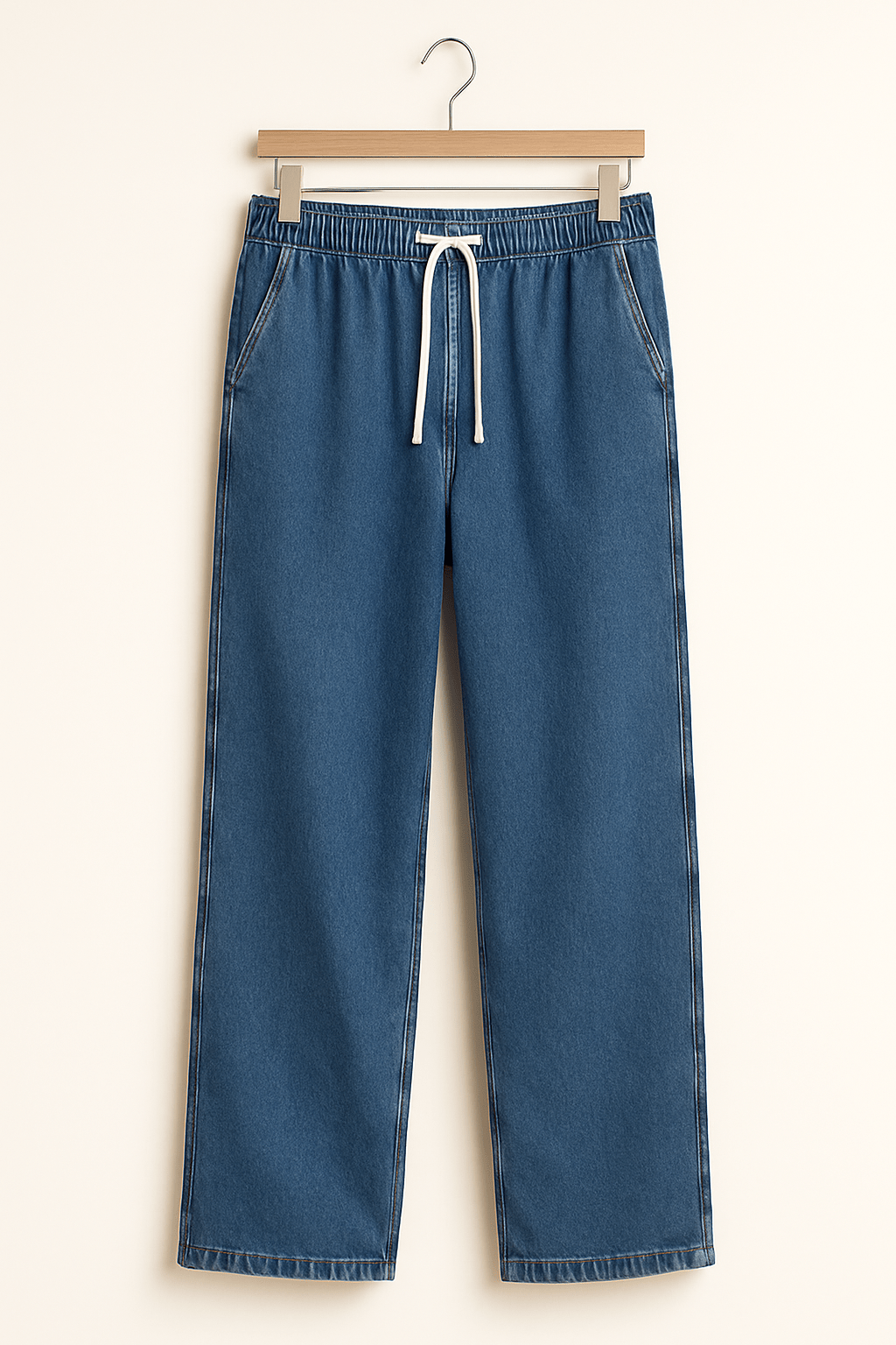 R&B | Geschnittene Hose mit Dezenter Wasch-Optik