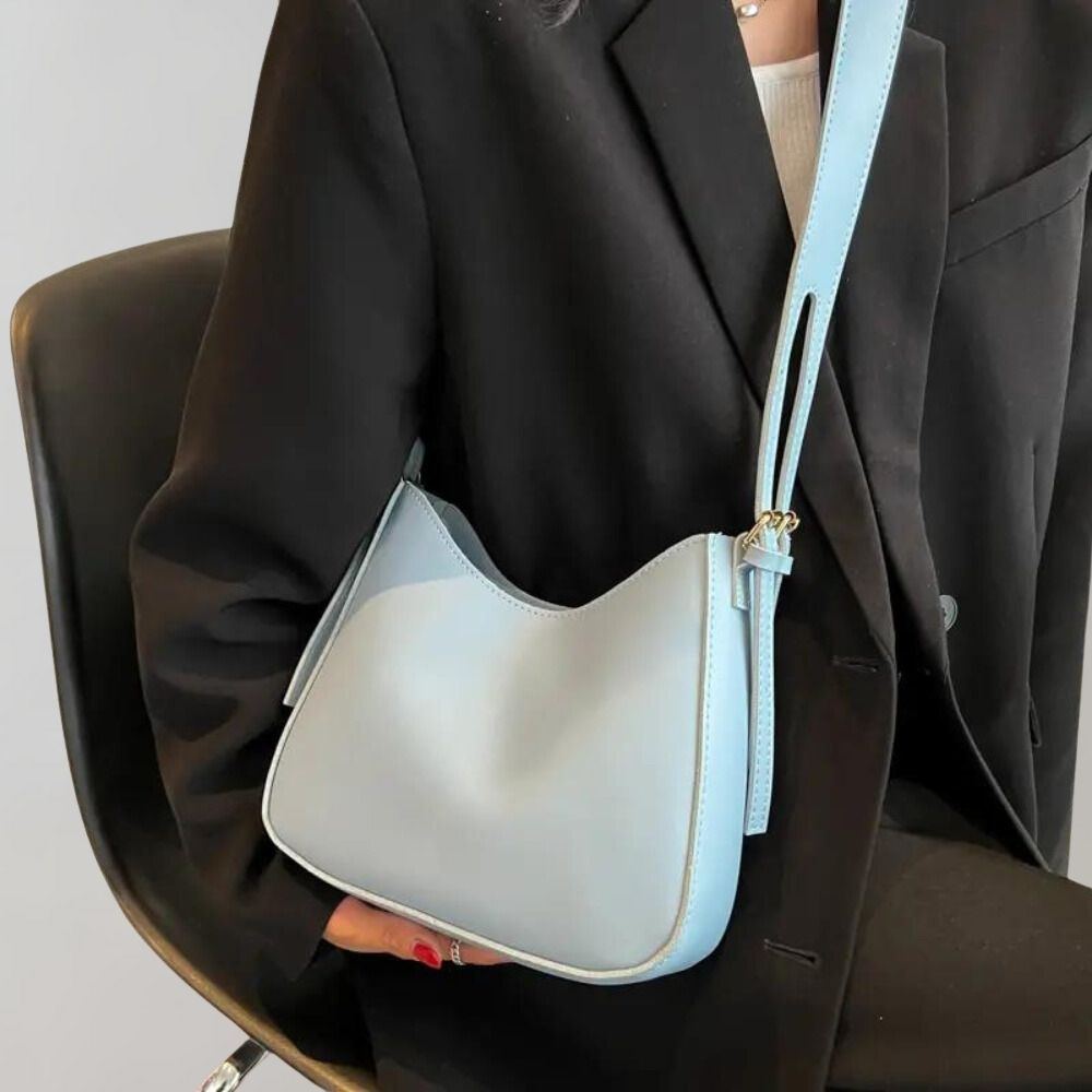 R&B | Reißverschluss Klein Schultertasche Kunstledertasche