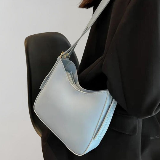 R&B | Reißverschluss Klein Schultertasche Kunstledertasche