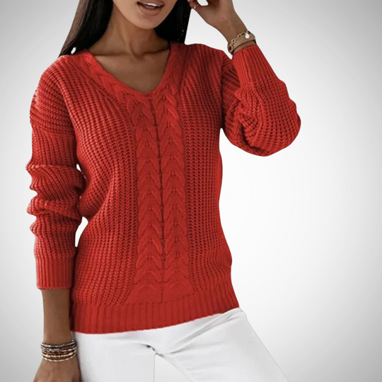 R&B | V-Ausschnitt Pullover im Modernen Stil