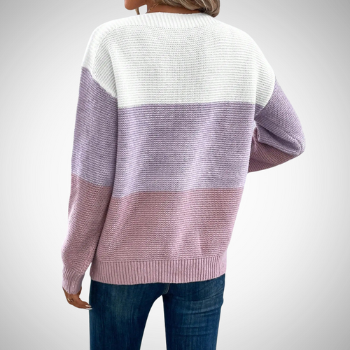 R&B | Modischer Strickpullover im Schlichten Design
