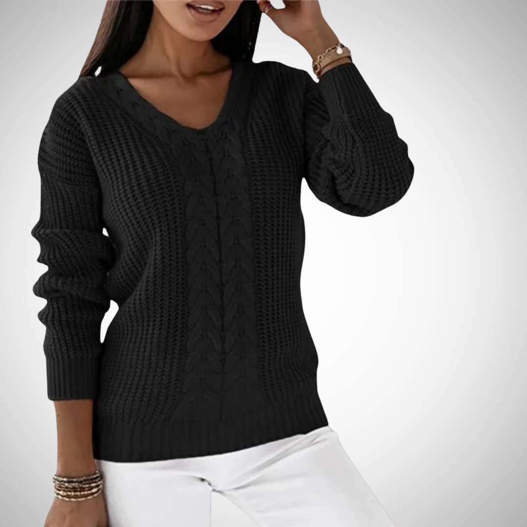 R&B | V-Ausschnitt Pullover im Modernen Stil
