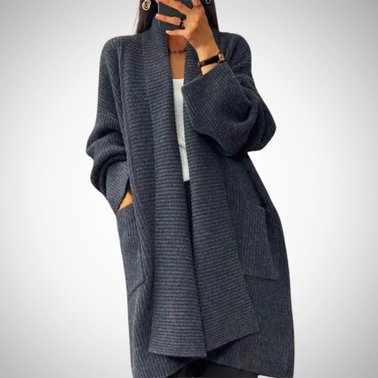 R&B | Rippstrick Strickjacke