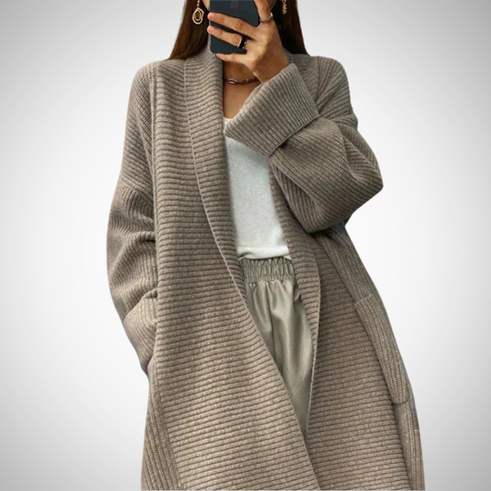 R&B | Rippstrick Strickjacke