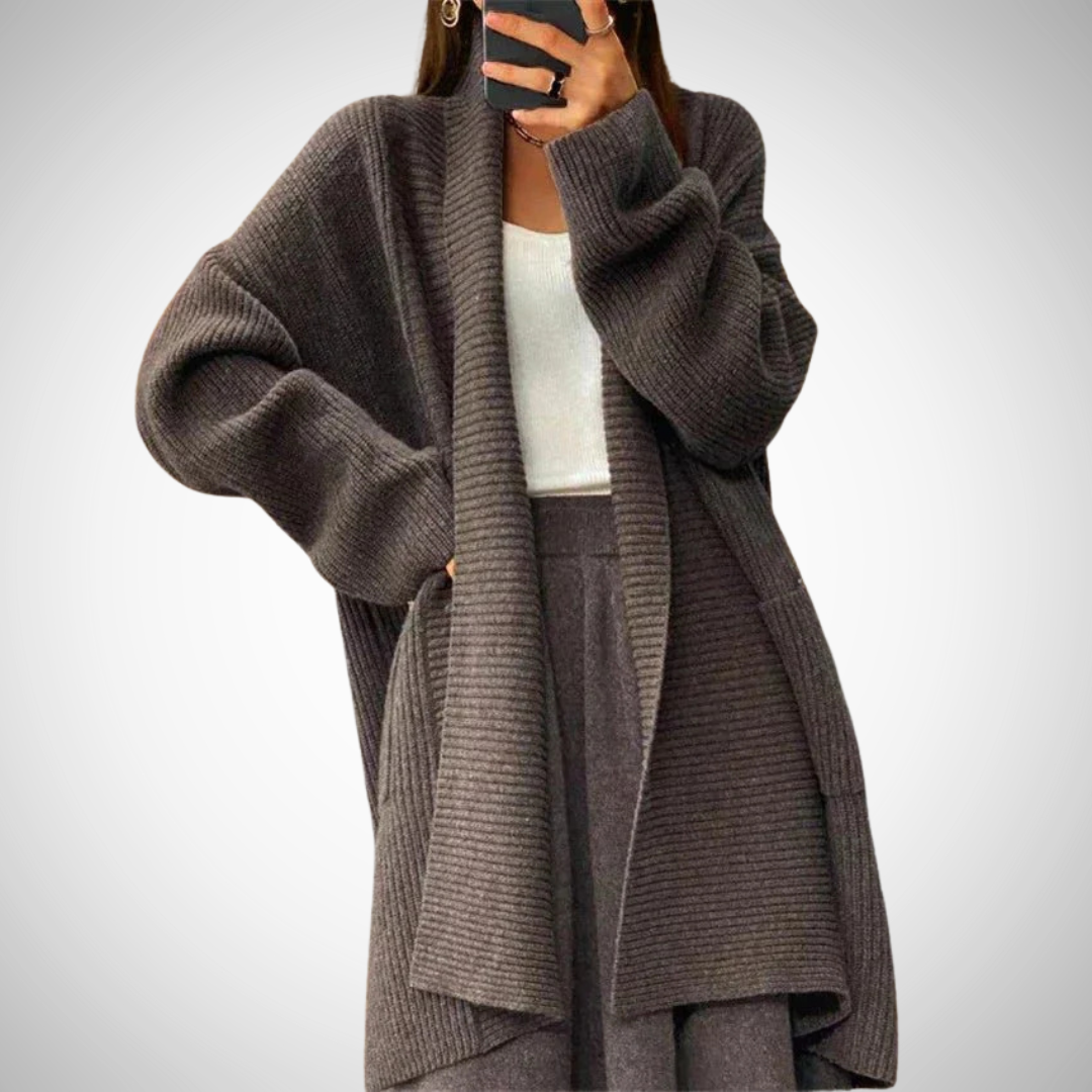 R&B | Rippstrick Strickjacke