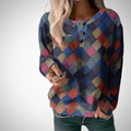 R&B | Knopf Akzent Pullover