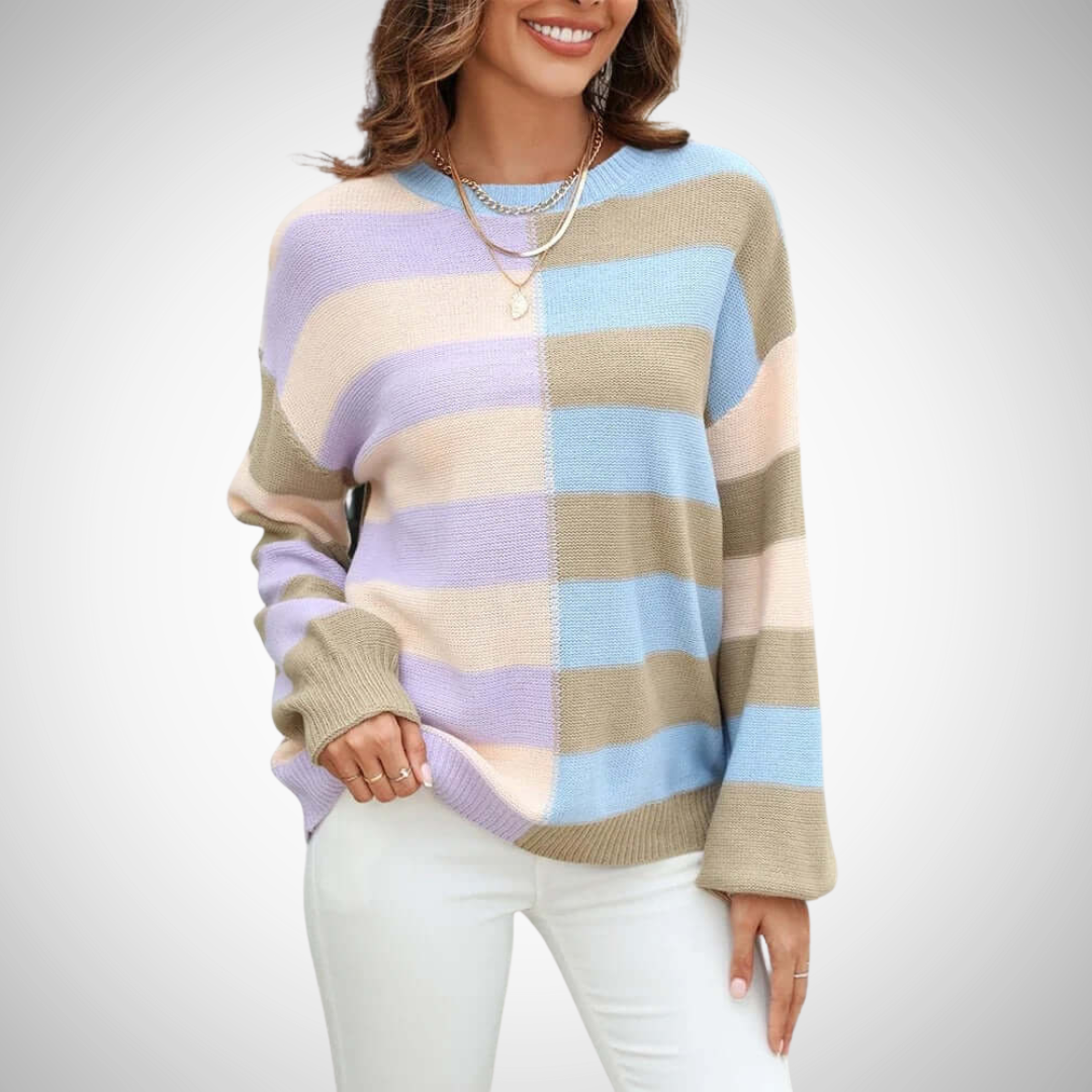 R&B | Farbiger Herbstpullover