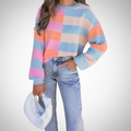 R&B | Farbiger Herbstpullover