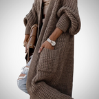 R&B | Lange Gemütliche Strickjacke