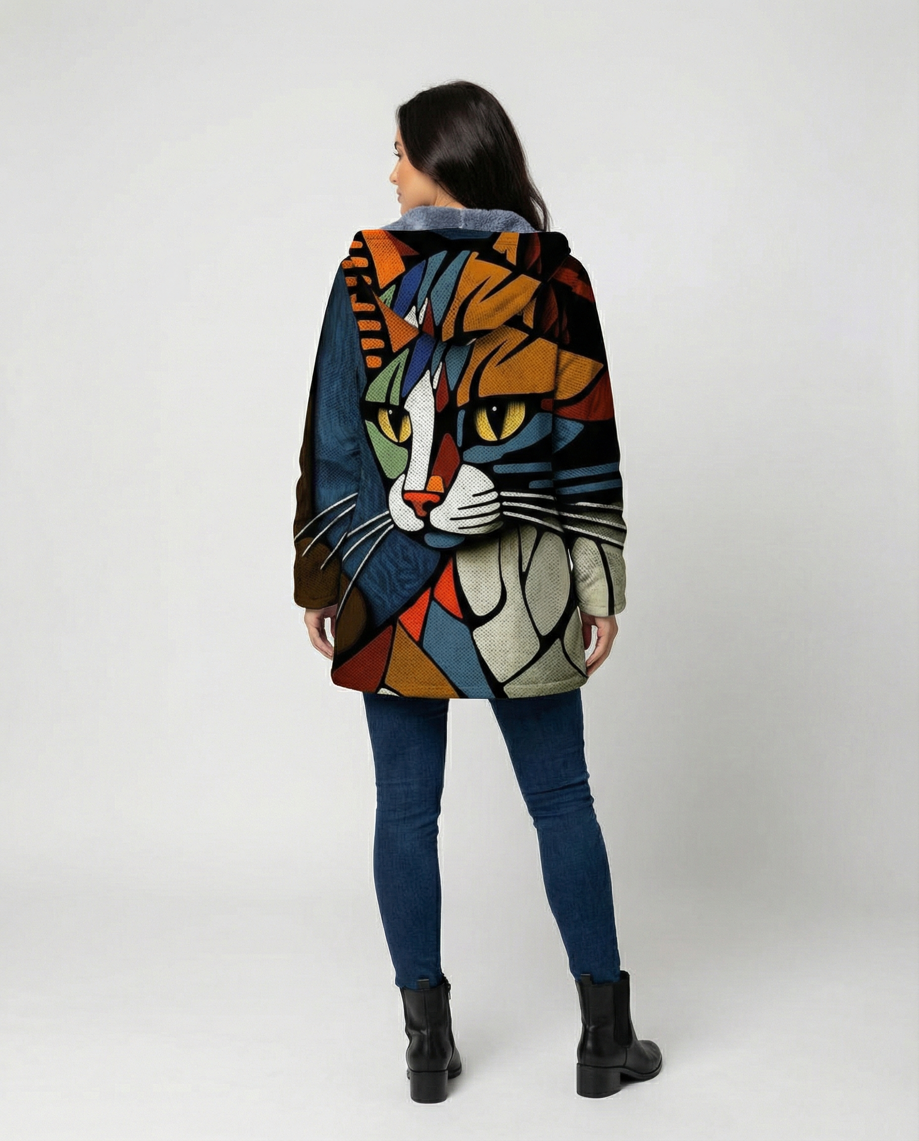 R&B | Bequeme Bunte Bedruckte Jacke