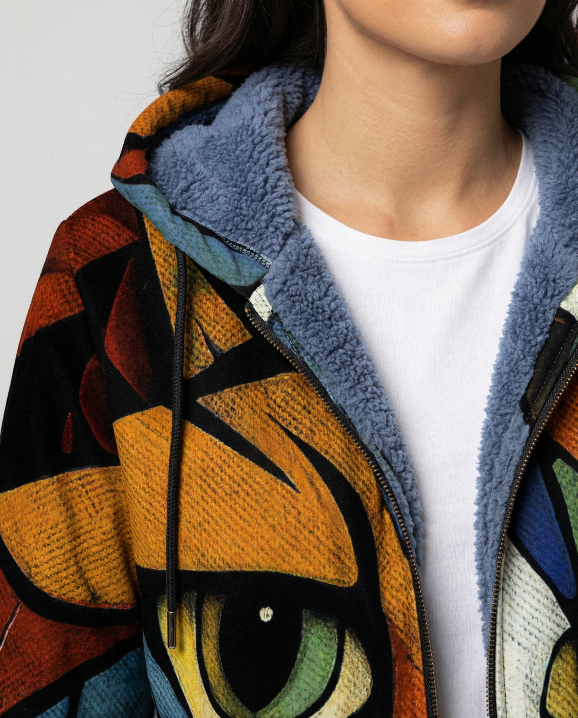 R&B | Bequeme Bunte Bedruckte Jacke