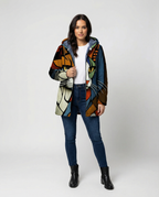 R&B | Bequeme Bunte Bedruckte Jacke