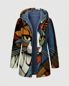 R&B | Bequeme Bunte Bedruckte Jacke