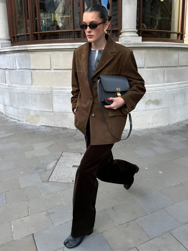 Heidi-Mode | Wildleder-Blazer