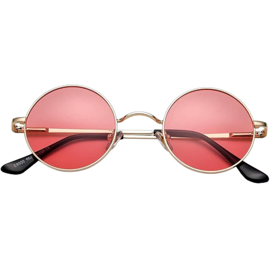 R&B Runde Sonnenbrille Klassisches Design Leicht