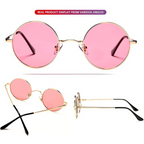 R&B Runde Sonnenbrille Klassisches Design Leicht