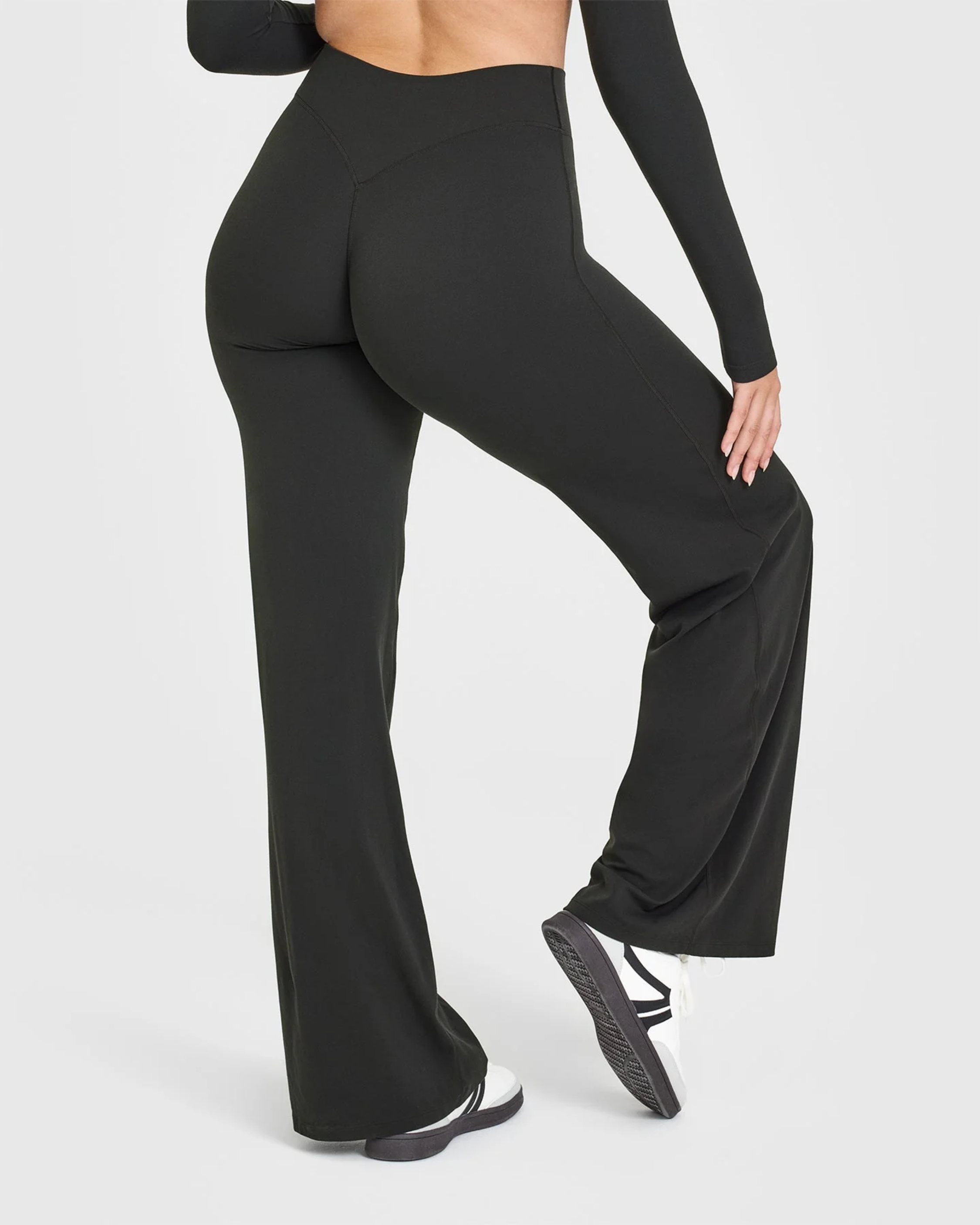 R&B | Weitem Bein und Hoher Taille für Frauen