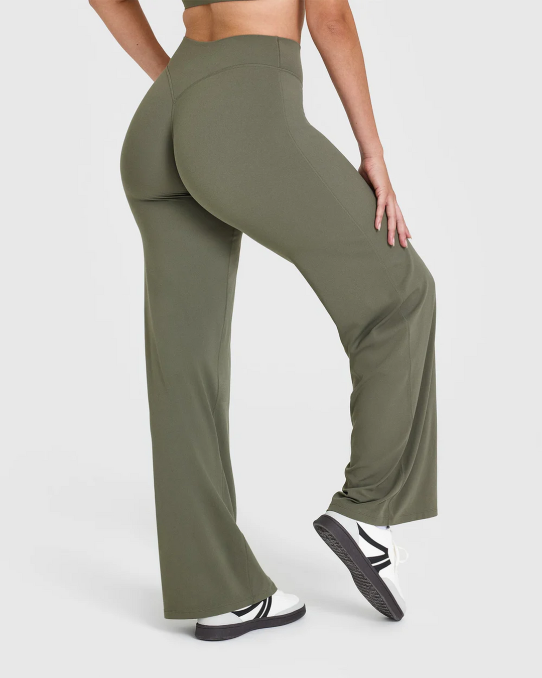 R&B | Weitem Bein und Hoher Taille für Frauen