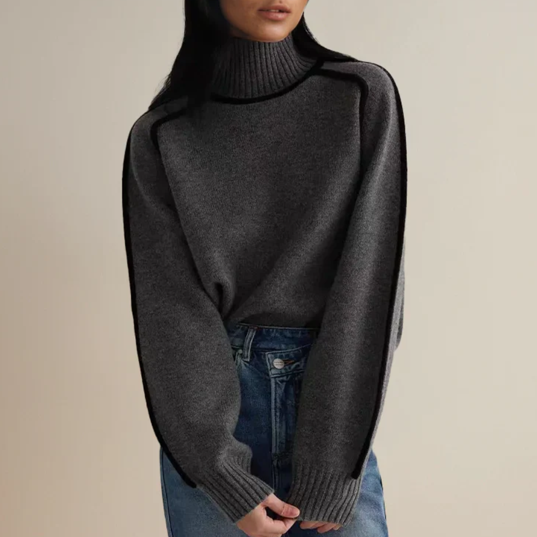 R&B | Klassischer Rollkragenpullover für Damen